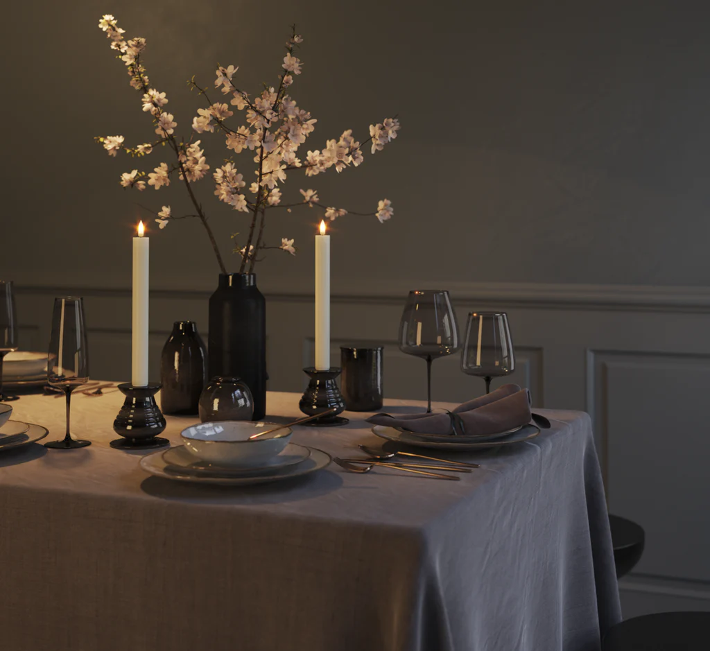 LED Weiße Stabkerzen 2 Stck 24 cm – Bild 3