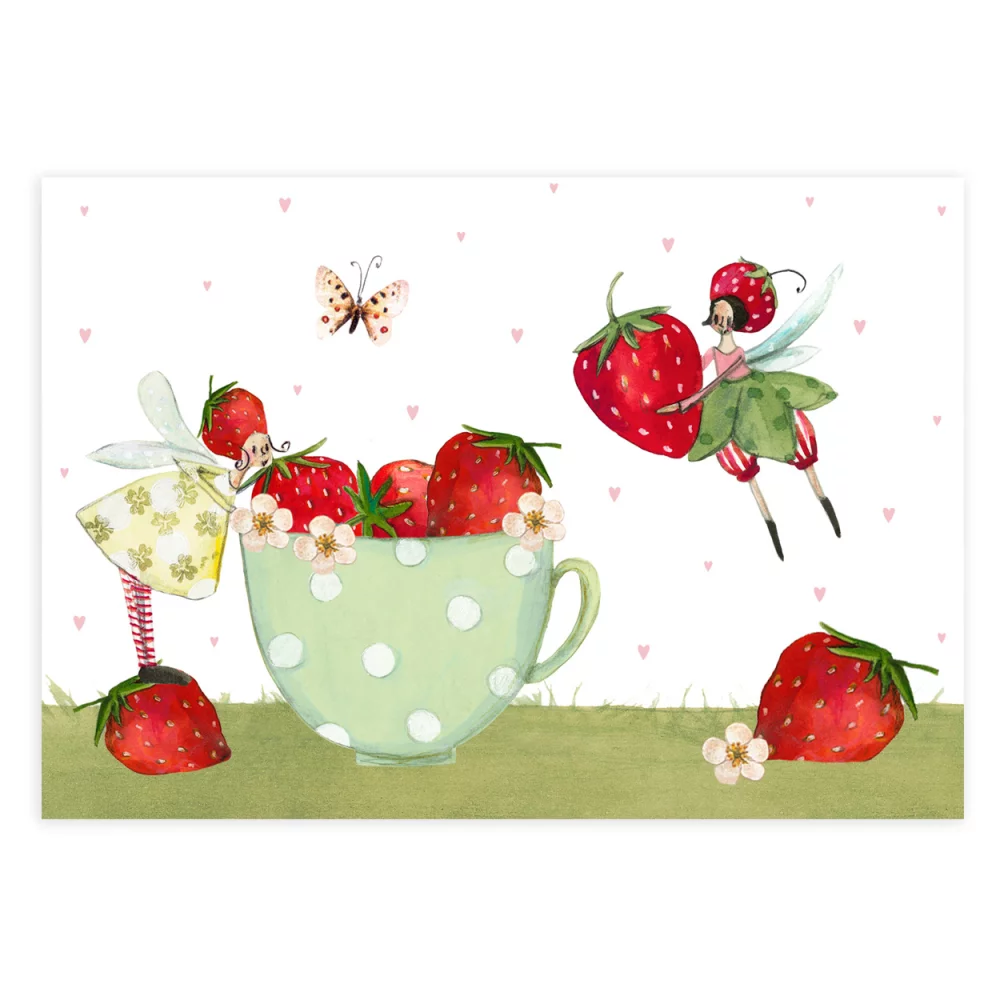 postkarte-erdbeeren