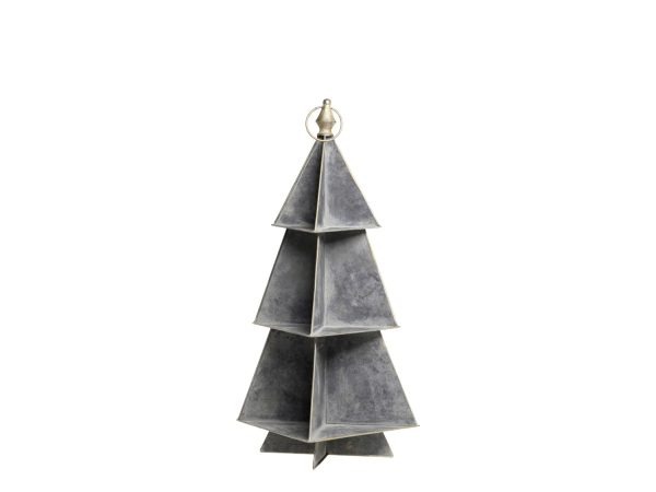  Aufsatz Weihnachtsbaum von Chic Antique Ein Weihnachtsbaum aus Zink mit Regalfächern um schöne Dinge darin zu präsentieren, der Ständer im antik Style, er wird deinem Haus eine gemütliche Atmosphäre verleihen und die Dekorationsmöglichkeiten sind sehr vielfältig.