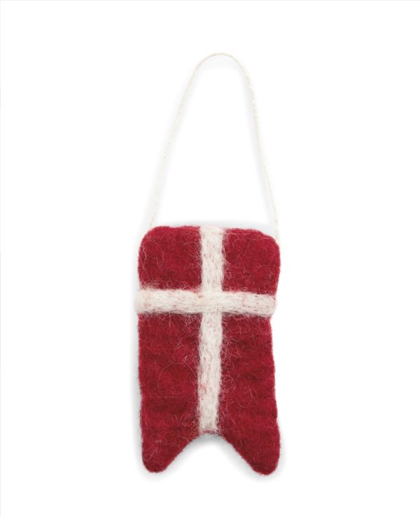 Dänische Flagge, wunderbar für deine Dekoration, als kleines Mitbringsel oder Geschenk