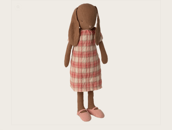 Hase Gr. 3 schokobraun - Kleid