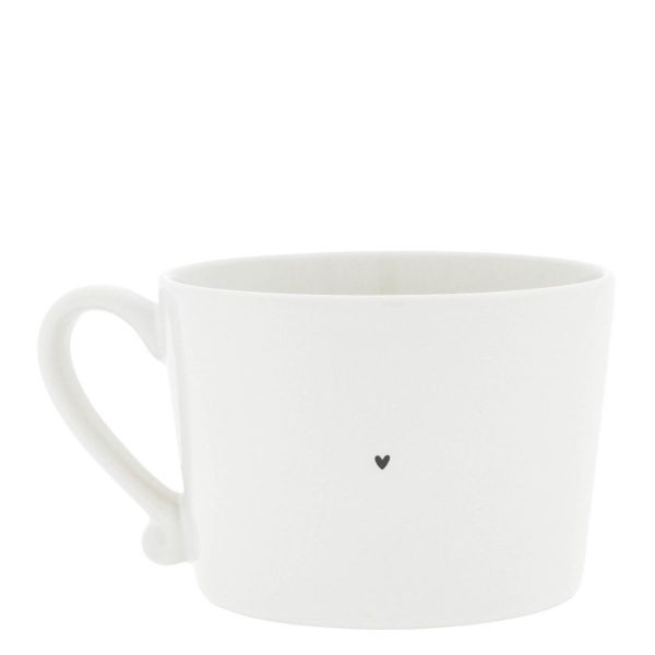 Tasse/Cup White/let love grow 10x8x7cm – Bild 2