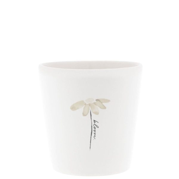 Tasse/Cup White/Bloom 9x9x7.5cm