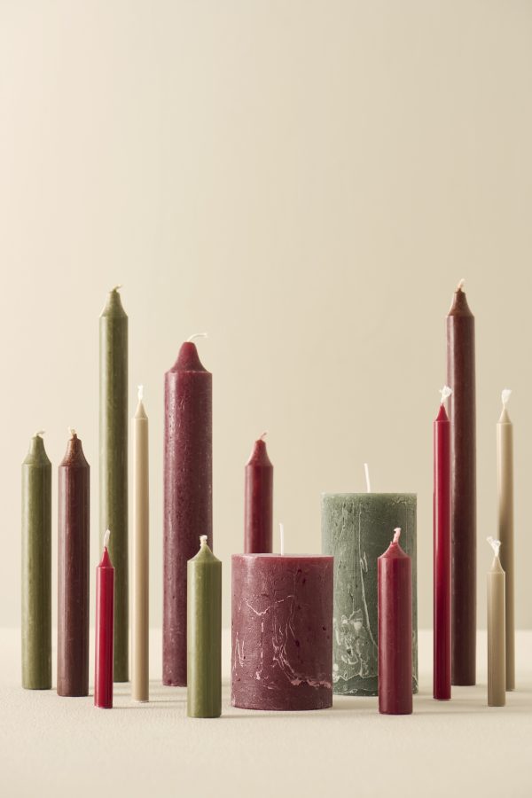 Weihnachtsschachtel mit 12 dünnen Kerzen – Bild 4