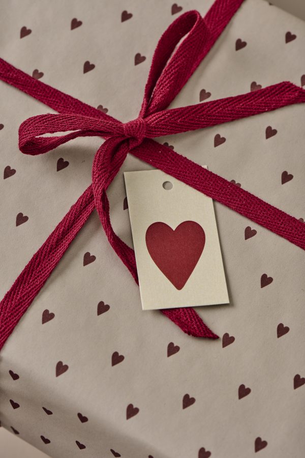 Geschenkpapier Herz – Bild 3
