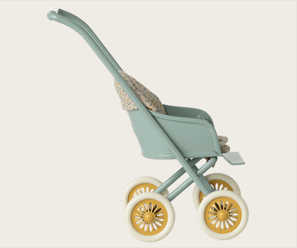 Kinderwagen, Mikro - gelb, mimze und rosa - Natrlich Kreativ
