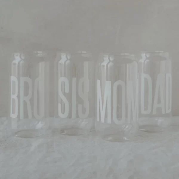 Hohes Trinkglas Dad – Bild 7