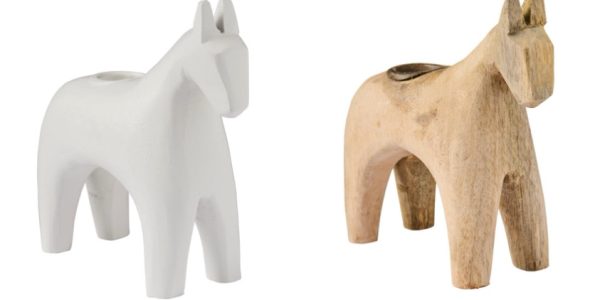 Kerzenpferd UNIKA Holz, 2 ass.
