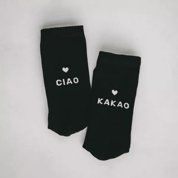 Socken Ciao Kakao schwarz Größe 35-38 – Bild 2