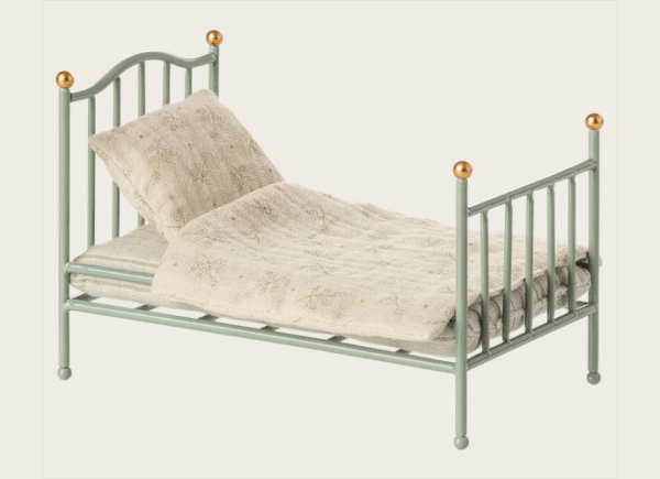 Vintage Einzelbett, Maus - Mint