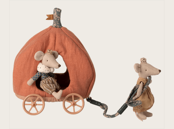 Kürbiswagen, Maus – Bild 3