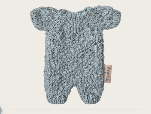 Strickanzug, Mikro - 3 ass. rosa, heather oder blau – Bild 3
