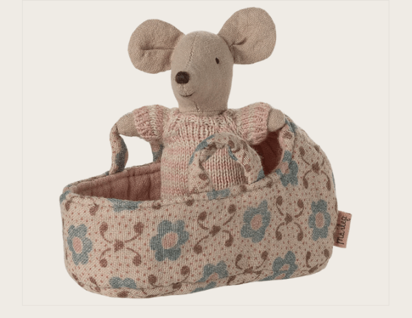 Babymaus in Tragetasche - Rose – Bild 4