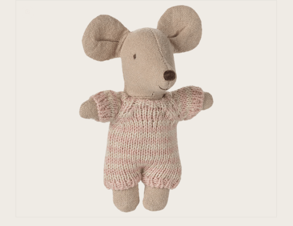 Babymaus in Tragetasche - Rose – Bild 3