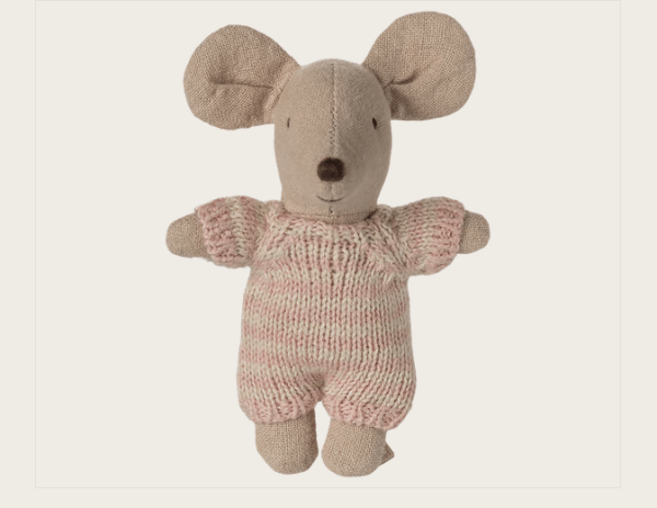 Babymaus in Tragetasche - Rose – Bild 2