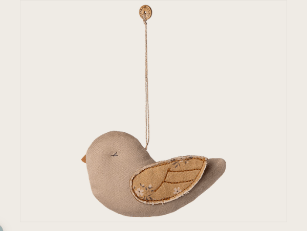 Stoff Ornament Vogel 3 ass. – Bild 4