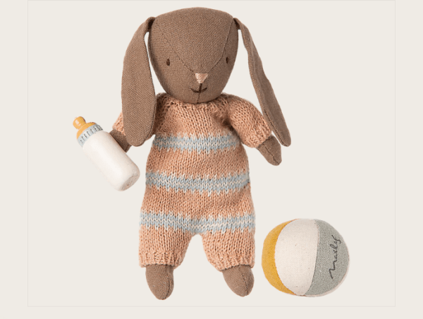 Hasen-Set, Micro - Braun - Dusty Rose
