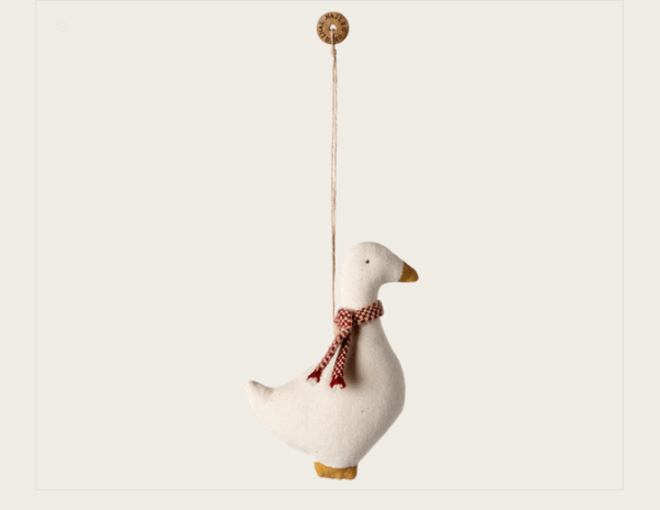 Gans Ornament - Rot