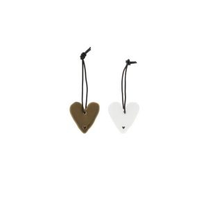 Herzen "White & Brown" 2 ass.