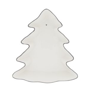 Große Weihnachtsschale – Weiß