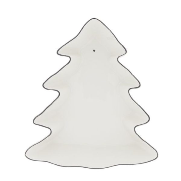 Große Weihnachtsschale – Weiß