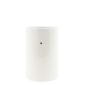 Untensilienhalter Jar White Relief