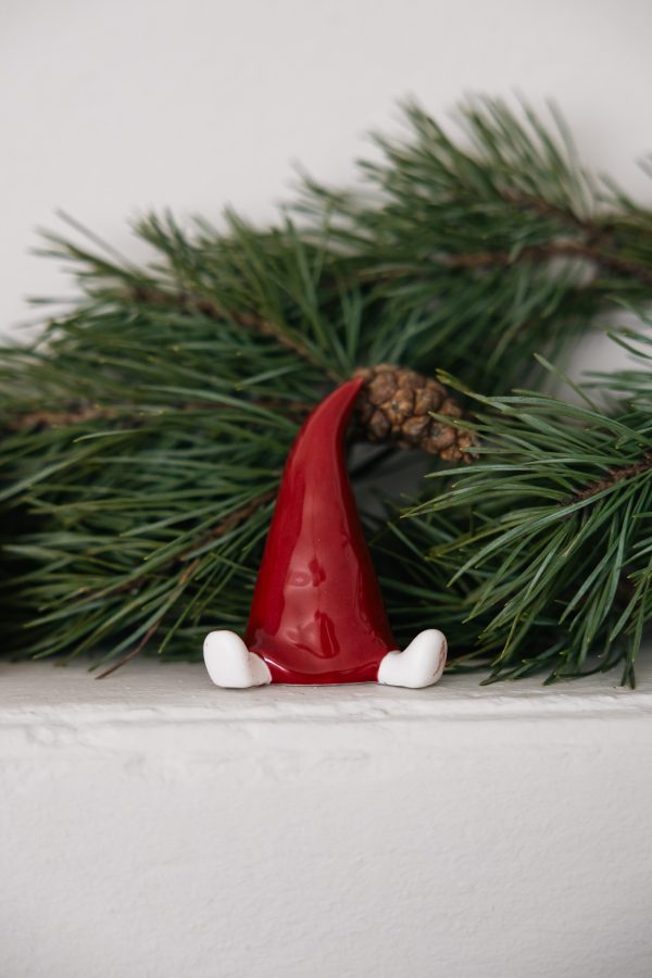 Bezaubernde Weihnachtsdeko: Ture Mini Wichtel (Rot) – Bild 4