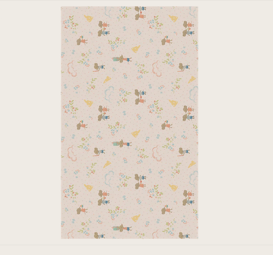 🎁 Maileg Geschenkpapier "Have a mice day" – 10 Meter purer Einpack-Spaß!