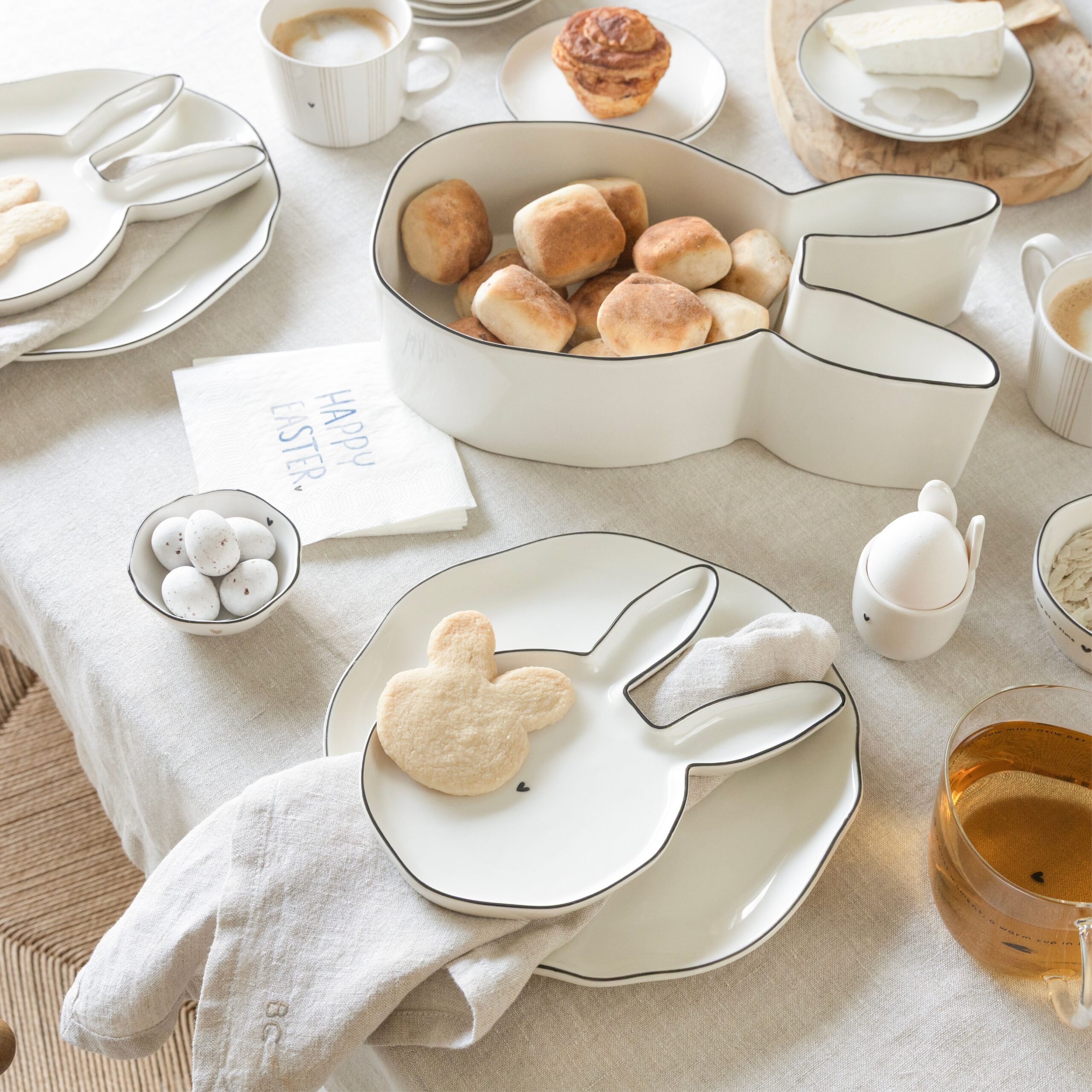Keramik-Teller „Bunny Ears“ – Bild 2