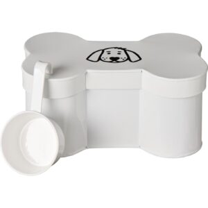 Hundefutter-Dose, Mit der passenden Schaufel (Maße: 14,5 x 8,2 cm) lässt sich das Futter perfekt portionieren. Kein langes Suchen mehr nach einem Löffel!