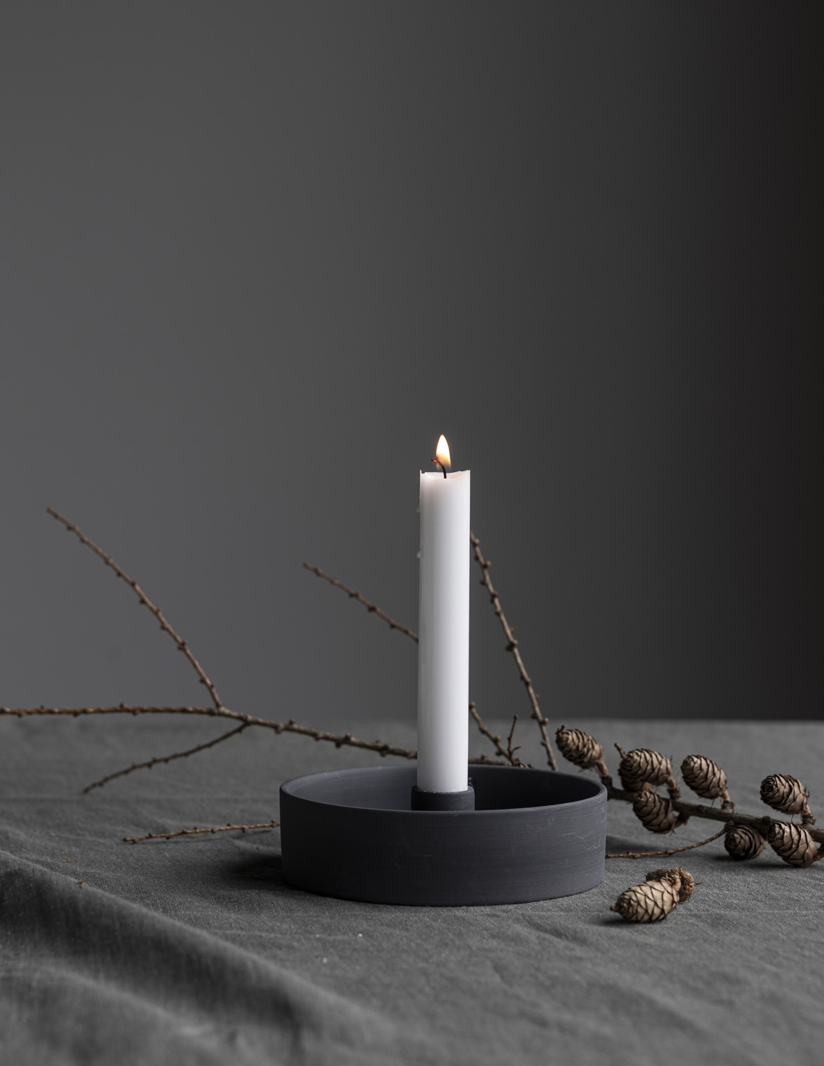 Keramik Kerzenhalter Storm von Storefactory – Bild 2