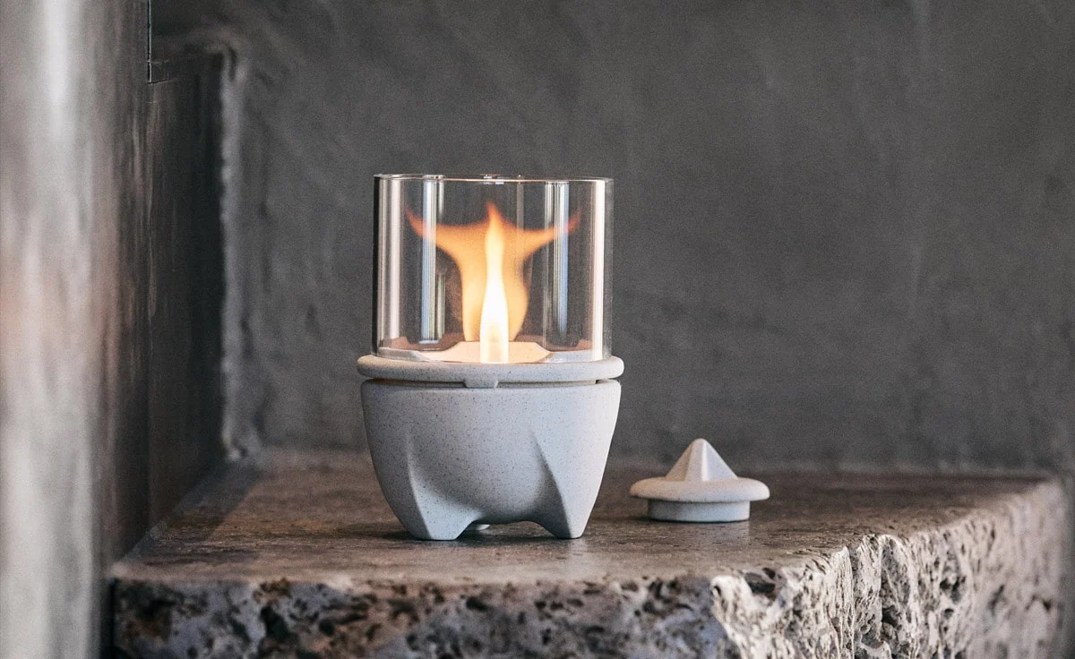 Windglas für Schmelzfeuer Indoor Albicium von Denk Keramik – Bild 9