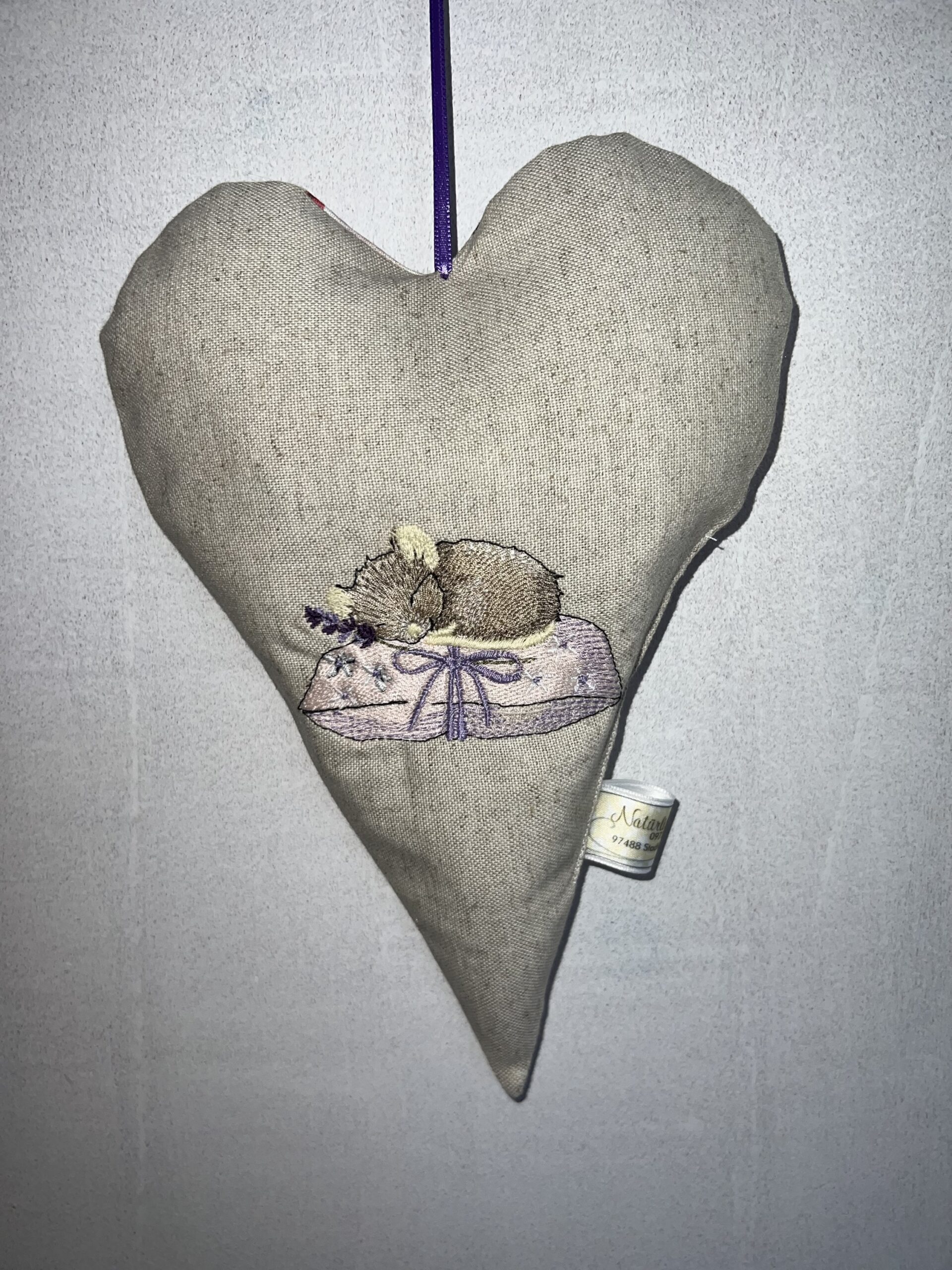 Lavendelherzen, verschiedene Designs – Bild 2