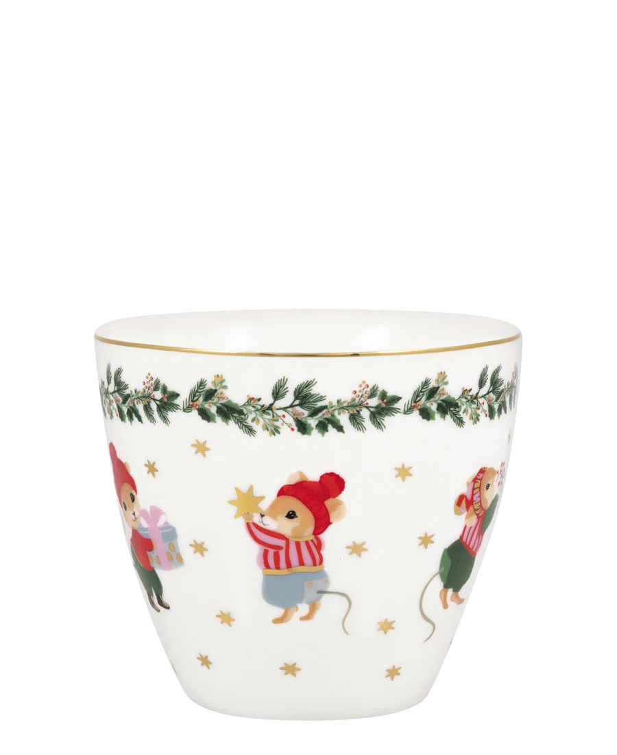 GreenGate Latte Cup Joanni (Becher ohne Henkel) aus Steingut – Bild 3