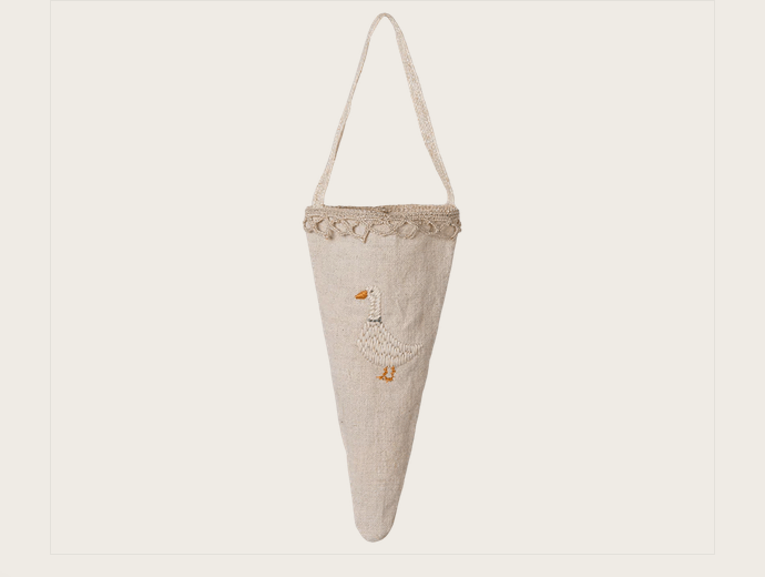 Maileg Stoff-Ornament Spitztüte mit Kerze oder Gans