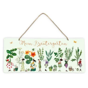 Grätz Verlag Dekoschild „Kräutergarten“